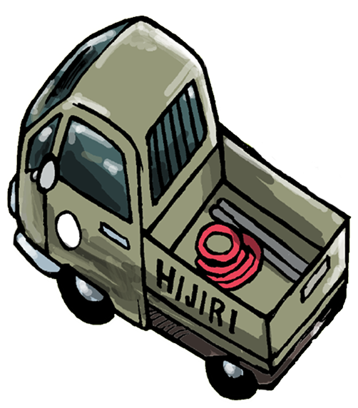 トラックイラスト