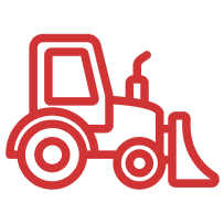 ブルドーザーイラスト